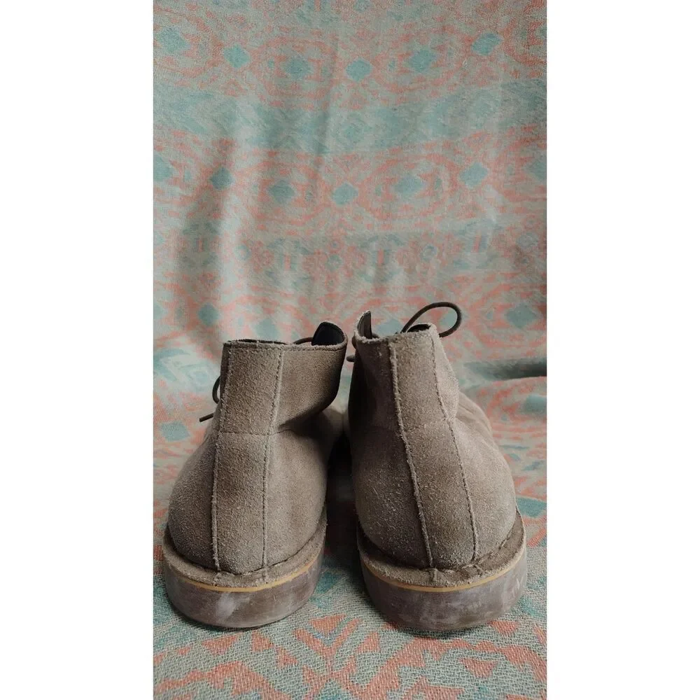 Nordstrom The Rail‎ Men's Leather Size 10 Brown Chukka Boots